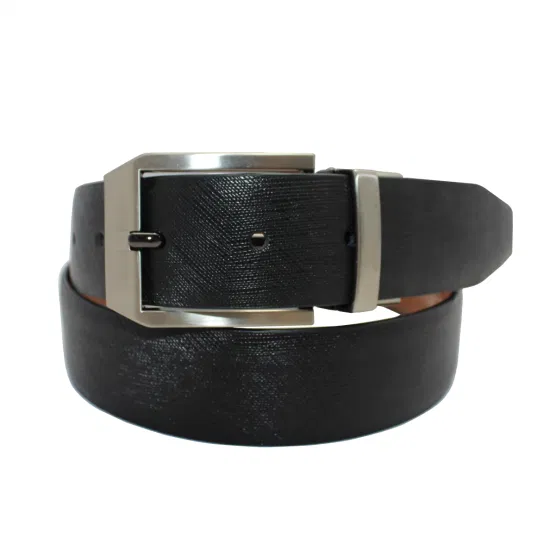 Reversible Belt Leather Dress Belt Leather Belt for Men (35