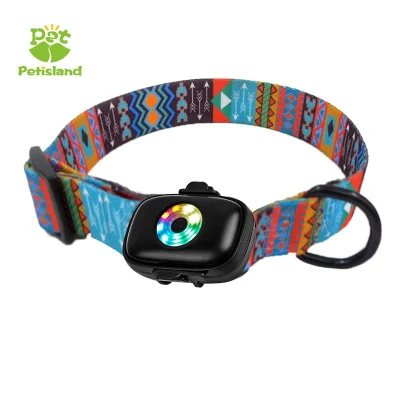 Wholesale Soft New Designer Luxury Waterproof Custom Dog Collar and Leash Set with GPS Airtag